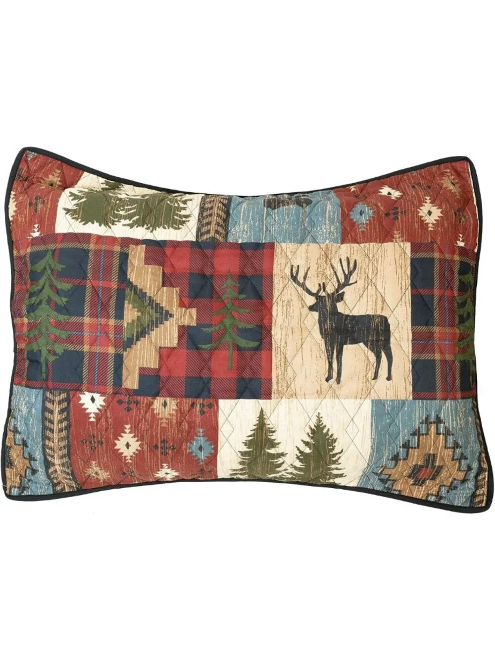 Woodland Patch Twin Quilt Set - Cozy 68x90 Bedding, Perfect for Home Decor